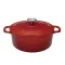 cocottes fonte CHASSEUR Cocotte ronde 22 cm Rubis Sublime ovale ronde ceramique pas cher