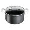  TEFAL Faitout 24 cm + couvercle - Unlimited Premium casserole serie de casseroles inox pas cher avis