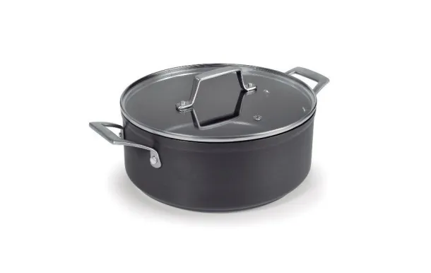  LACOR Faitout 28 cm - Anodized casserole serie de casseroles inox pas cher avis