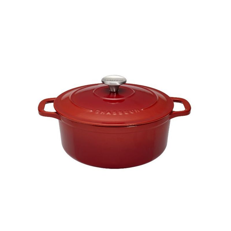 CHASSEUR Cocotte en fonte ronde 18 cm Rubis - Sublime