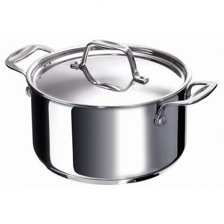 BEKA Faitout chef 26 cm casserole serie de casseroles inox pas