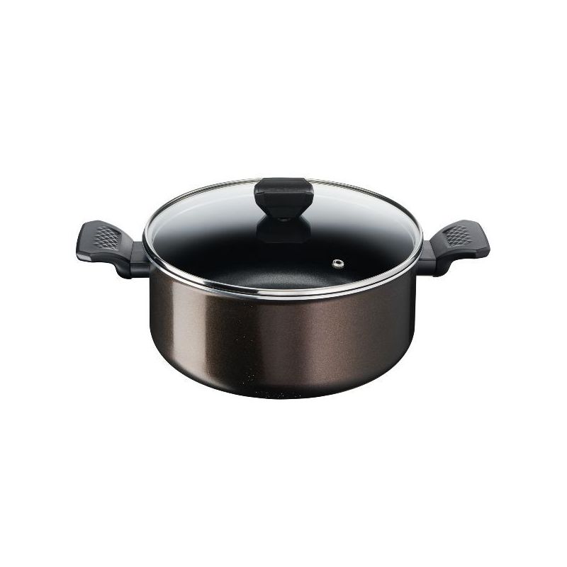 TEFAL Faitout 20 cm 3L + couvercle – Easy Cook & Clean