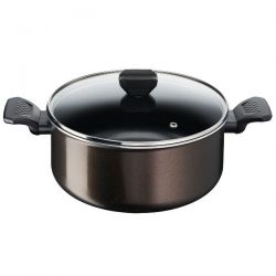 TEFAL Faitout 24 cm 4.7L + couvercle – Easy Cook & Clean