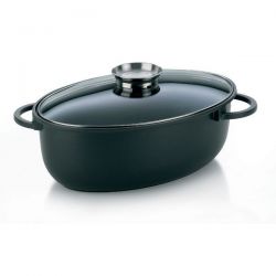 KELA Cocotte à braiser 8 L ovale - Kerros