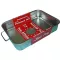 STEEL PAN Plat à four haut 40 x 28 cm 