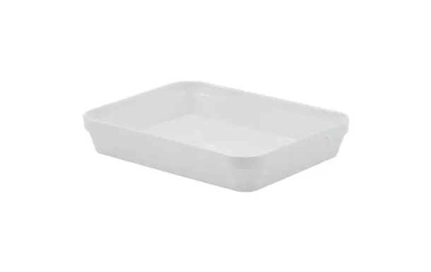 REVOL Plat rectangulaire 34,5 x 26 cm Blanc - Londres 