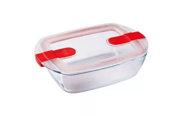  PYREX COOK & HEAT PLAT RECT 23X15 +CV 