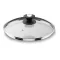 LACOR Couvercle verre avec sortie vapeur 16cm - Durit