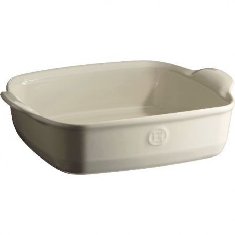 EMILE HENRY Plat carré 27.5 x 23 cm Argile Ultime LE FOUR 22050