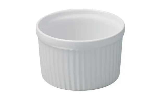 REVOL Moule à soufflé individuel 10 cm Blanc - Grands classiques 