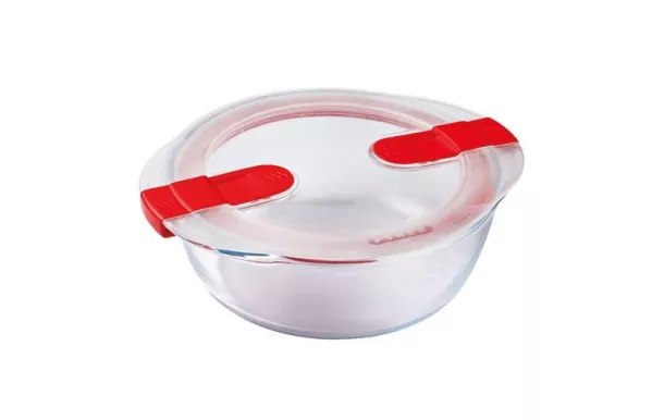 PYREX COOK & HEAT PLAT ROND 20CM +CV 