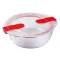  PYREX COOK & HEAT PLAT ROND 20CM +CV 