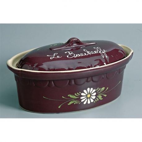 SIEGFRIED Terrine 37 cm Aubergine - Baeckeoffe  N°6