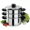 BAUMALU Combiné vapeur inox 20 cm 3 corps 