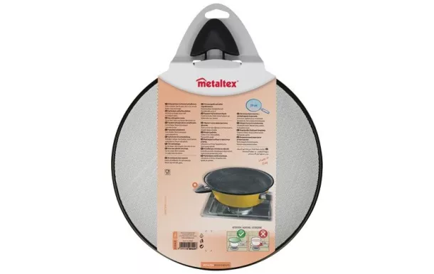 METALTEX Couvercle anti éclaboussures 29cm bouton 206429