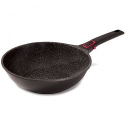 BAUMALU Poêle wok 28 cm - Granit Pro