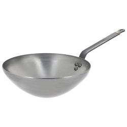 DE BUYER Poêle wok 28 cm - Mineral B Element