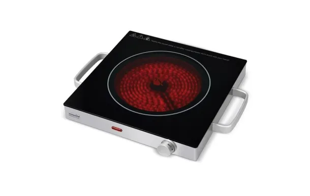 KITCHENCHEF Plaque vitrocéramique 1 foyer - KCPPV2000 avis moins cher