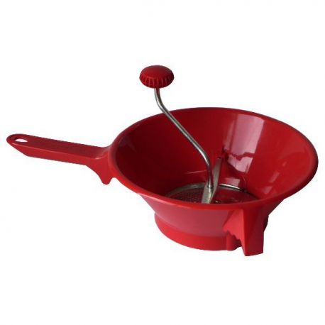 GUILLOUARD Passe-légumes 24 cm / 2 grilles Rouge Cerise 