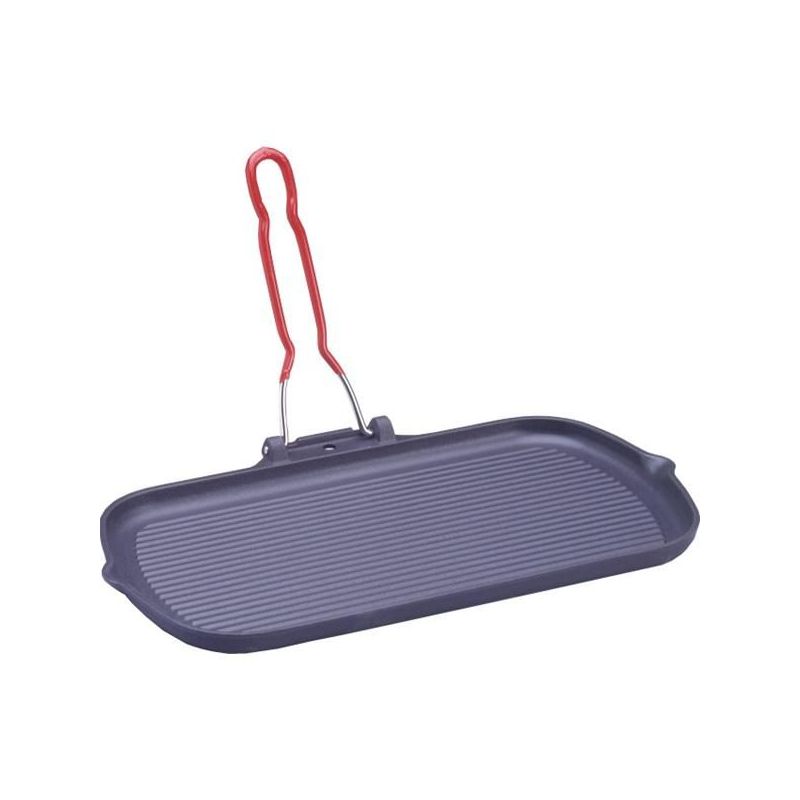 INVICTA Grill rectangulaire 37 x 22 cm en fonte