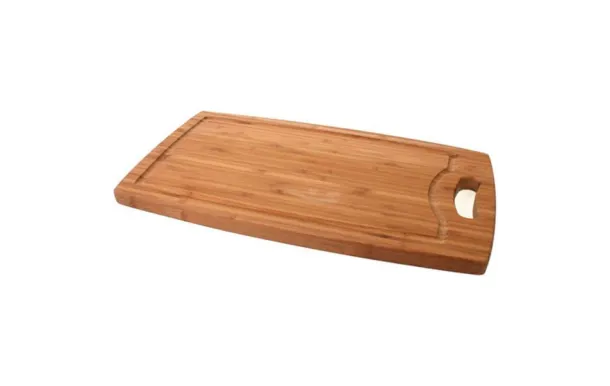 COSY & TRENDY Planche à découper en bambou 42 x 24 x 1,8 cm avec poignée