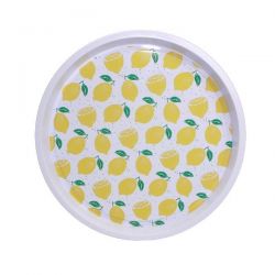 ARDTIME Plateau rond 28 cm - Lemon