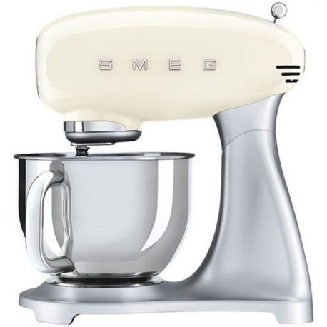 SMEG Robot sur socle 4.8 L Crème Années 50 - SMF02PBEU