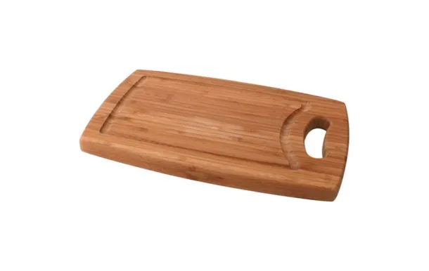 COSY & TRENDY Planche à découper en bambou 29 x 19 x 1,8 cm avec poignée