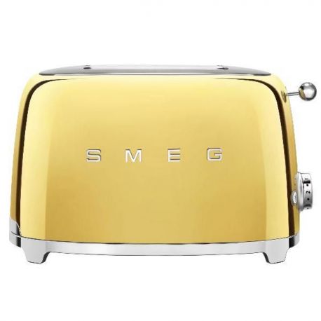 SMEG Toaster 2 tranches Gold - Années 50 - TSF01GOEU