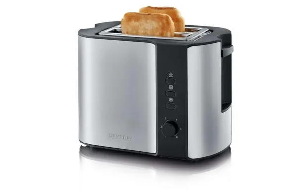 SEVERIN Toaster 2 fentes Inox & Noir - 2589 avis comparatif 2019 avis moins cher