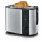 SEVERIN Toaster 2 fentes Inox & Noir - 2589 avis comparatif 2019 avis moins cher