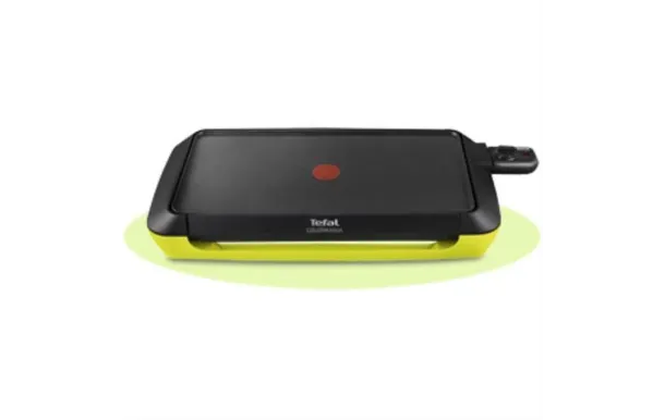 Plancha électrique CB6603 tefal COLORMANIA 2000W 1100cm2