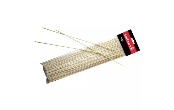 BARBECOOK Sachet de 100 brochettes en bambou avis moins cher