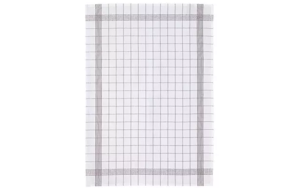 WINKLER Torchon à carreaux 50 x 70 cm Taupe - Classic Carreaux