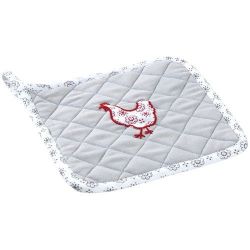 Aucune marque Manique coton poule fleur