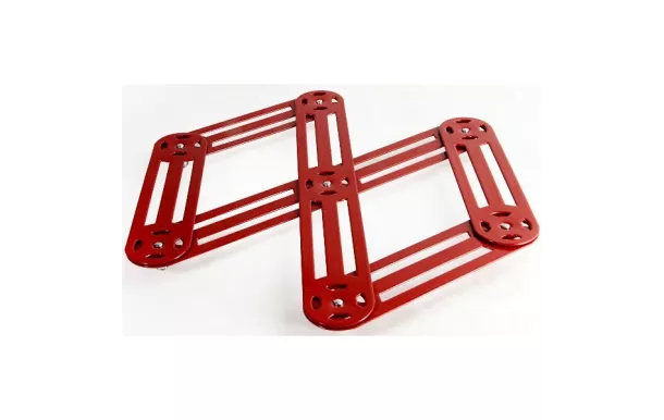 ROGER ORFEVRE Dessous de plat extensible Rouge - Vintages