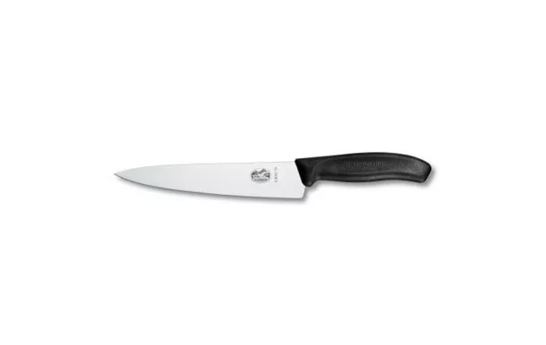VICTORINOX Couteau à découper & éminceur 19 cm Noir