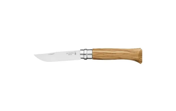 OPINEL Plumier couteau de poche fermant - LUXE Olivier N°8 + Etui