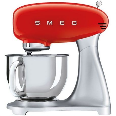 SMEG Robot sur socle 4.8 L Rouge Années 50 - SMF02RDEU