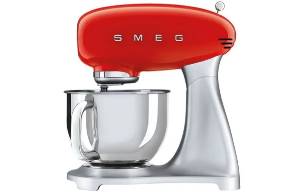 SMEG Robot sur socle 4.8 L Rouge Années 50 - SMF02RDEU