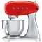 SMEG Robot sur socle 4.8 L Rouge Années 50 - SMF02RDEU