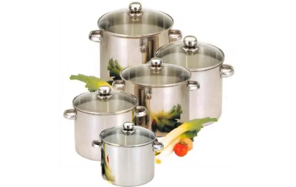  BAUMALU Lot de 5 Traiteurs casserole serie de casseroles inox pas cher avis
