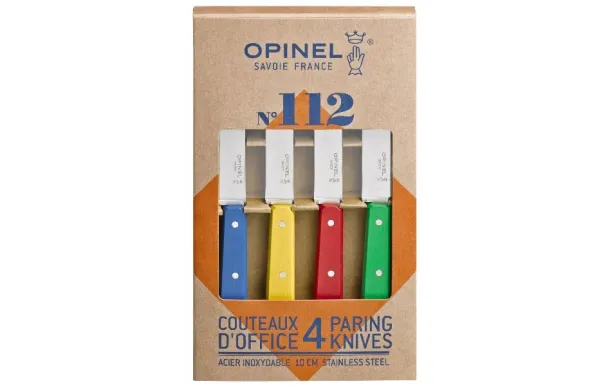 OPINEL Coffret de 4 couteaux Office Couleurs - Classique