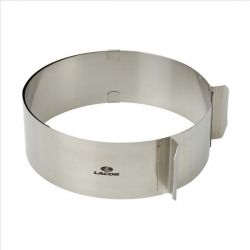 LACOR Cercle extensible de 16 à 30 cm Inox