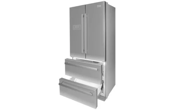 BEKO Réfrigérateur 2 portes + 2 tiroirs 539 litres GNE6039XPN