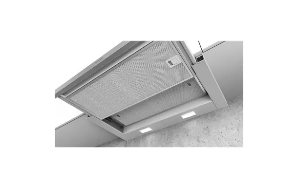 SIEMENS Hotte télescopique 60 cm 389 m3/h silver - LI64MB521