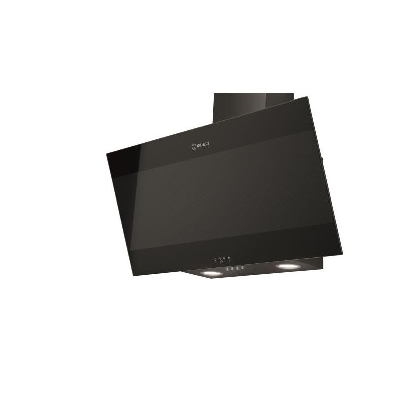 INDESIT Hotte décorative 80 cm 647 m3h verre IHVP83FLMK