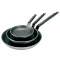  DE BUYER Poêle 20 cm choc resto induction crepieres sauteuses poeles inox revetue tefal pas cher