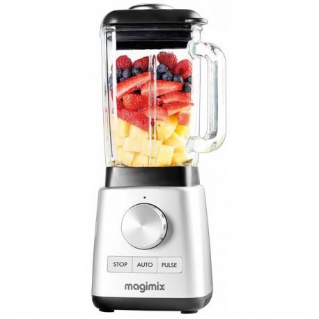 MAGIMIX Blender 1.8 L Chromé Mat - Power Blender - 11630 