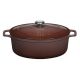 CHASSEUR Cocotte Ovale 29 cm Bois de Rose - SUBLIME 